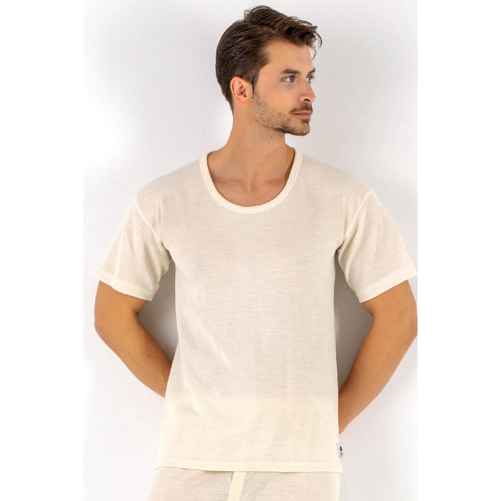 Safyn Short Sleeve Wool Undershirt