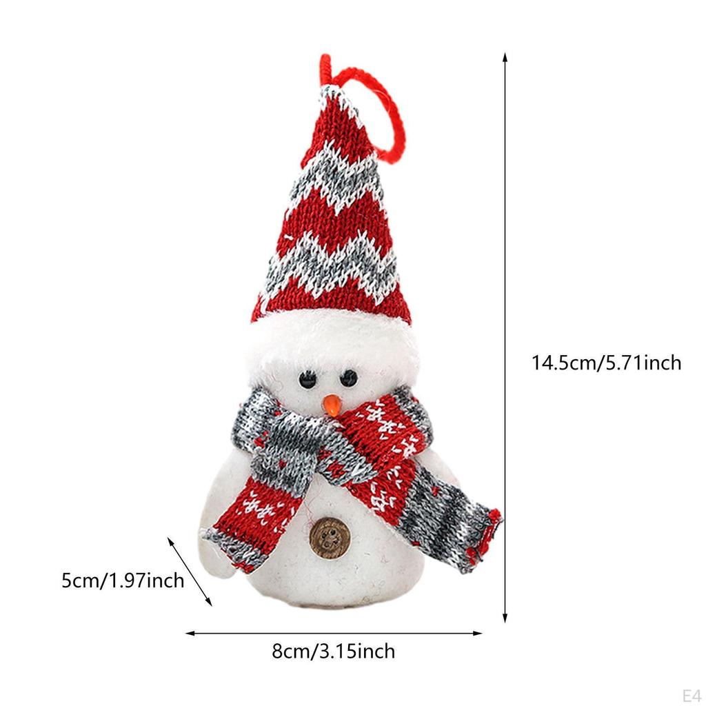 Lighted Hanging Christmas Decoration Light up Ornament Party Outdoor Stuffed Doll Plush