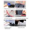 81.5cm Universal For Acura TL ILX TLX TSX MDX RDX 5 Rear Bumper Diffuser 5 Shark Fin Splitter Spoiler Cover Car Accessories
