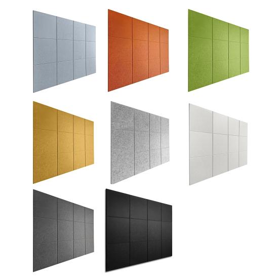 12Pcs Cork Bulletin Boards 30x30cm Adhesive Backing Message Board Wall Mount Photo Display Note Organizer for Home Office Classroom,