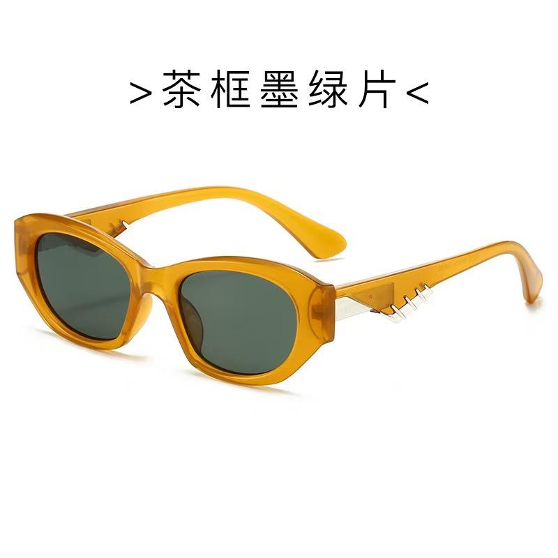 

European American Fashion Ladies Sunglasses Cat Eye Shape UV Protection Sun Glasses for gentlemen High Quality Sunglasses Women