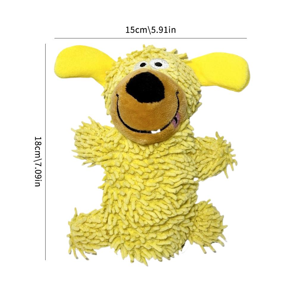 Durable Squeaky Dog Toys for Aggressive Chewers Plush Puppy Doll for Small Dogs, Interactive Chew & Teeth Grinding Pet Toy