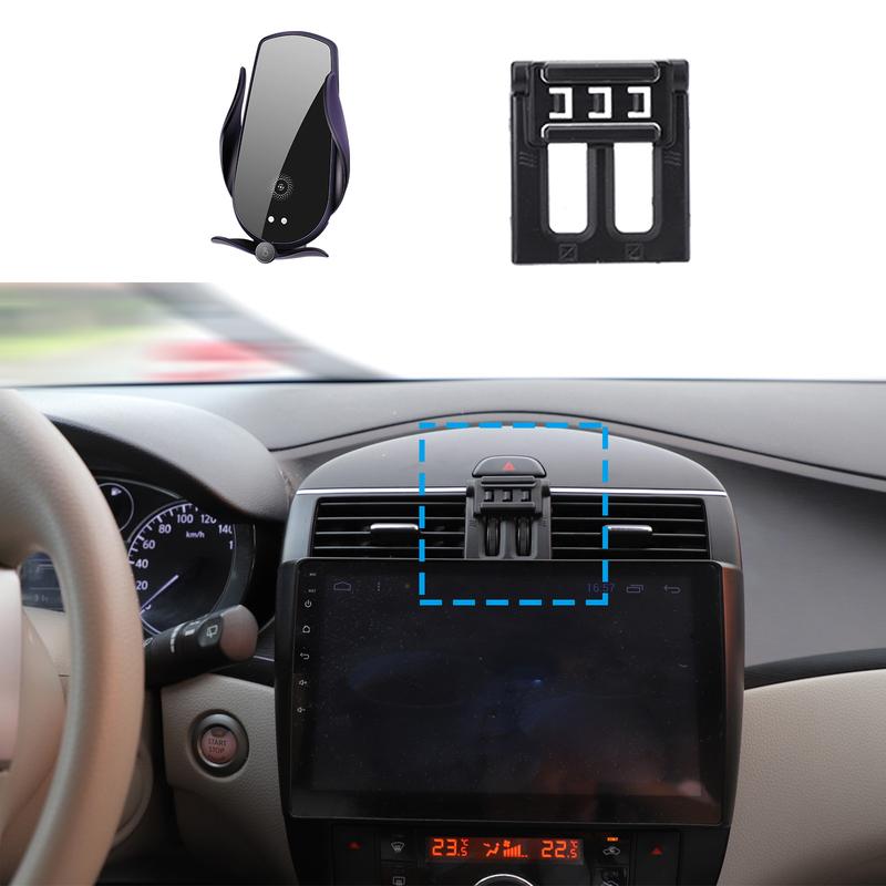 Car Mobile Phone Holder for Nissan Pulsar Tiida D11 2011-2016 2017- -2024 GPS Bracket Navigation Accessories Stand Auto