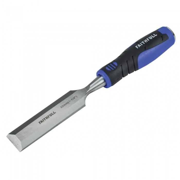 Faithfull Soft Grip Bevel Edge Chisel