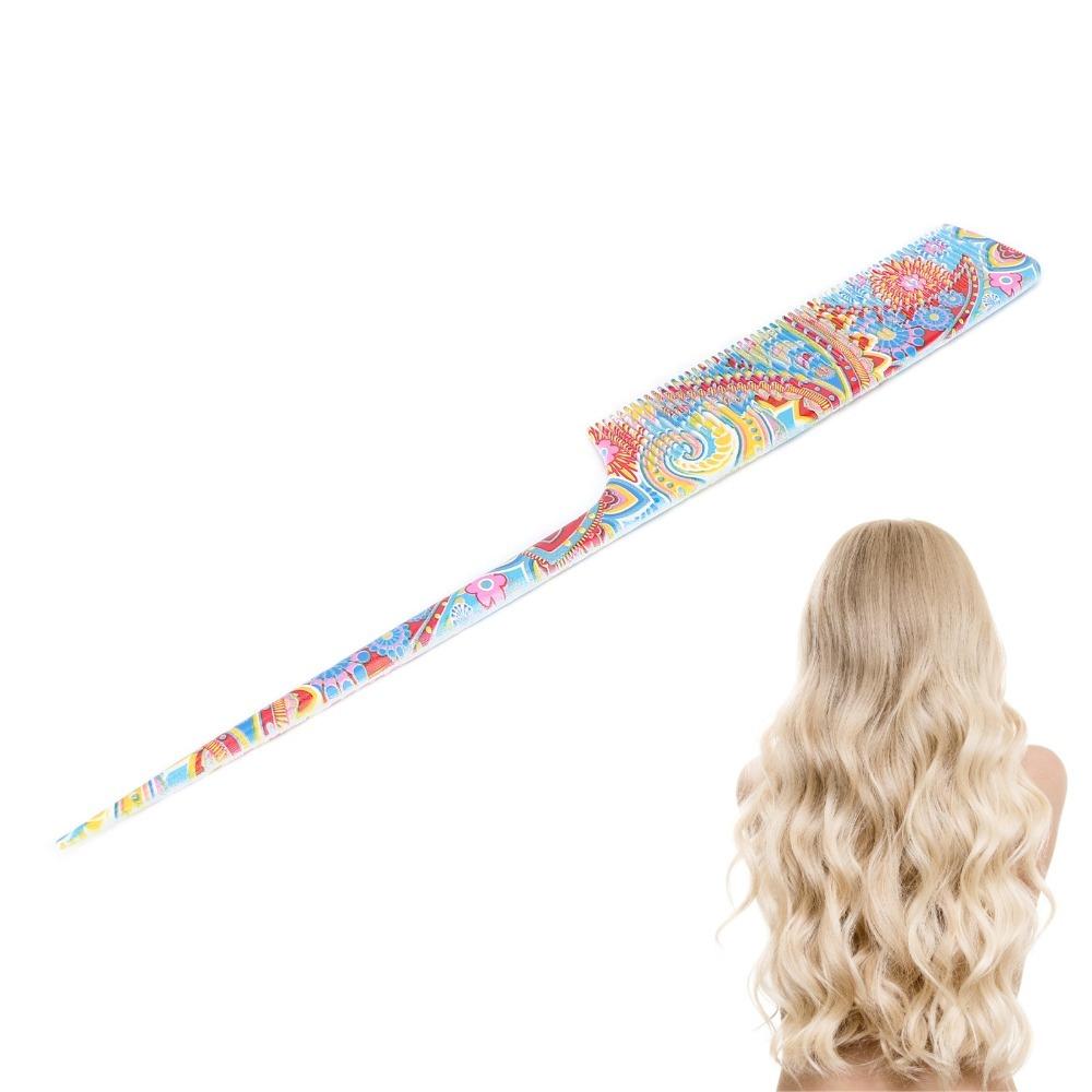 Durable Rat Tail Comb ABS Material Teasing Comb All Hair Types Tail Comb Salon Use