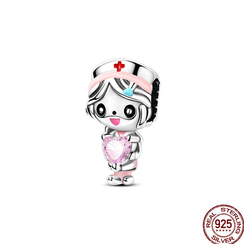 Miedziany Cyrkon Letnie Lody Ocean Wielka Seria Błyszczący Inkrustowany Cyrkon Wisiorek Pasuje do Bransoletki 3mm