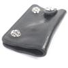 Very Good CHROME HEARTS Key holder  Cross Ball Button Bifold Wallet Used