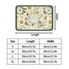 Decorative Kitchen Mat Kitchen Desk Mat Accessorie Coffee Maker Carpet Mat for Drying Dishes Home Decoration Tapis De Cuisine