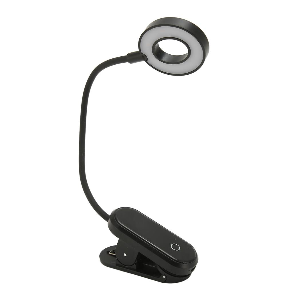 Bordlampe Klypelampe Berøringskontroll Multifunksjonell Bordlampe med 360 Graders Svanenakk for Seng