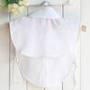 Women's Rhinestone Pearl Chiffon Fake Collar - Winter Korean Style