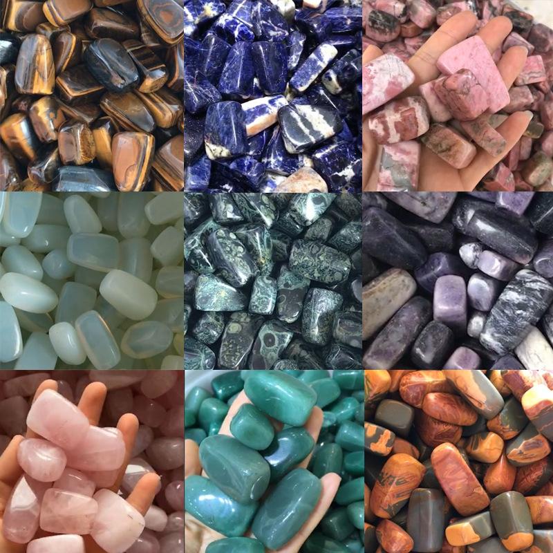 Irregular Polished Natural Gemstone Healing Crystals Big Raw Tumbled Stones for Jewelry Making Feng Shui Home Decor