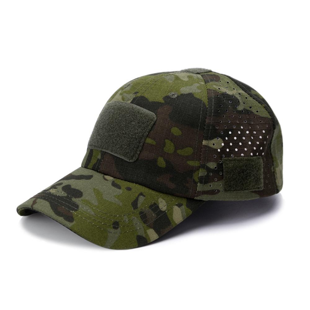 Men's Camouflage Breathable Mesh Baseball Cap for Outdoor Sports, Fishing & Duckbill Style