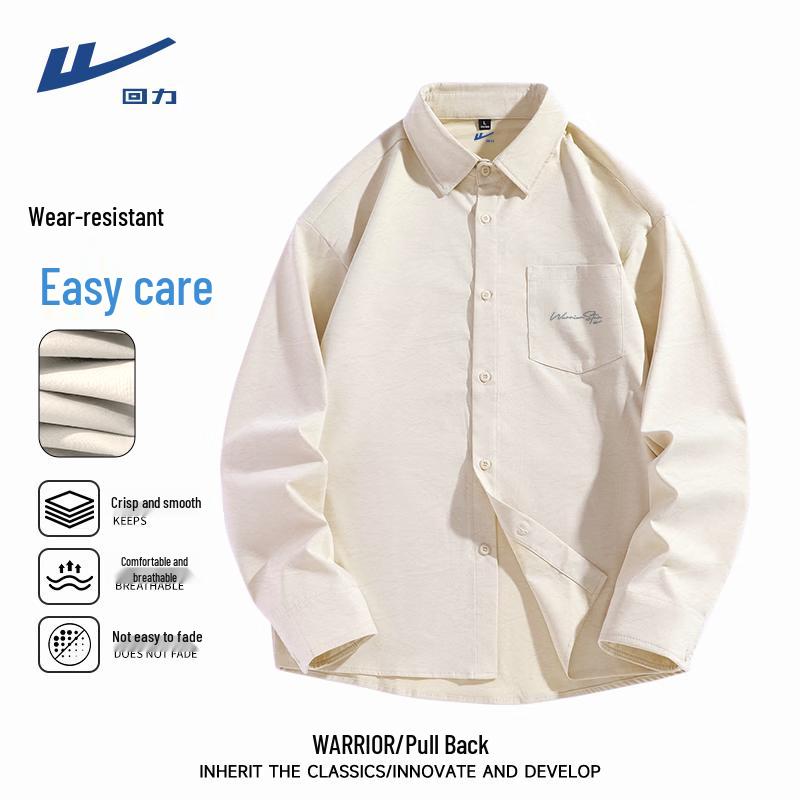 Warrior Men s Long Sleeve Retro Casual Shirt 3XL