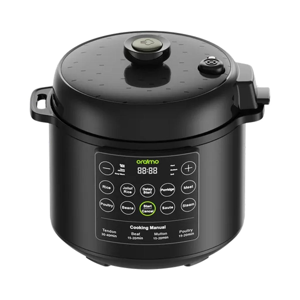 Electric Pressure Cooker 6L 1000W with 9 Customizable Cooking Programs for Family Meals EU Plug