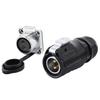 1pc Female plug male socket Inversion waterproof Connector 2/5/7/9-pin Plug socket Solar Energy for DC Connector