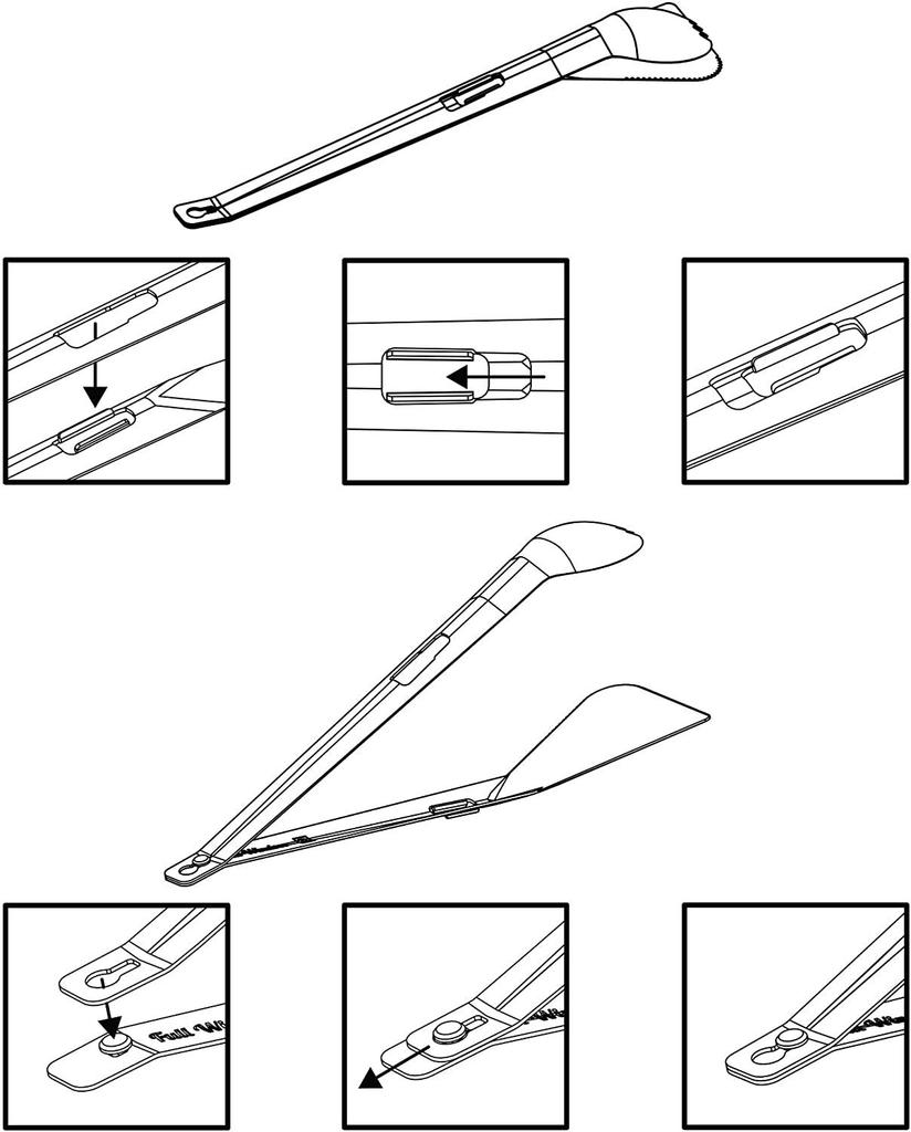 Full Windsor DER SPLITTER Titan Besteck Spork Spatel Zange Multi-Kochen + = [ ]