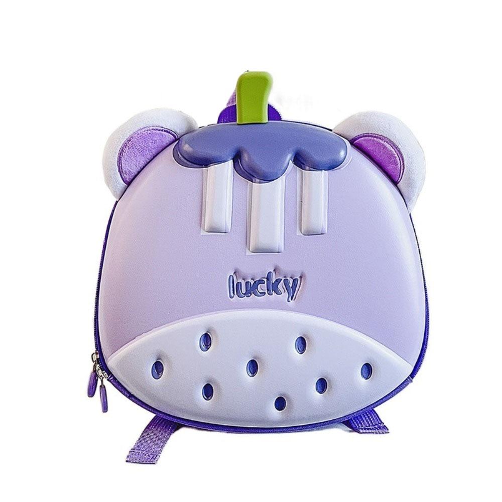 

Cartoon Children s Backpack EVA Student School Bag Lightweight Kids Backpack Boys фиолетовый