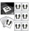 25/50Pcs Disposable Car Foot Mats Portable Paper Vehicle Foot Pads For Protection Disposable Car Mat Paper Anti-dirty Mat