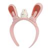 Light Up Bunny Ears Headband Automatic Swing Multiple Light Effects Rechargeable LED Rabbit Ears Hea
