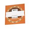 Pack of 6pcs Acoustic Guitar Practice Part Professional 6 Strings Folk Guitar String Steel Core Guitar Strings Wound Set