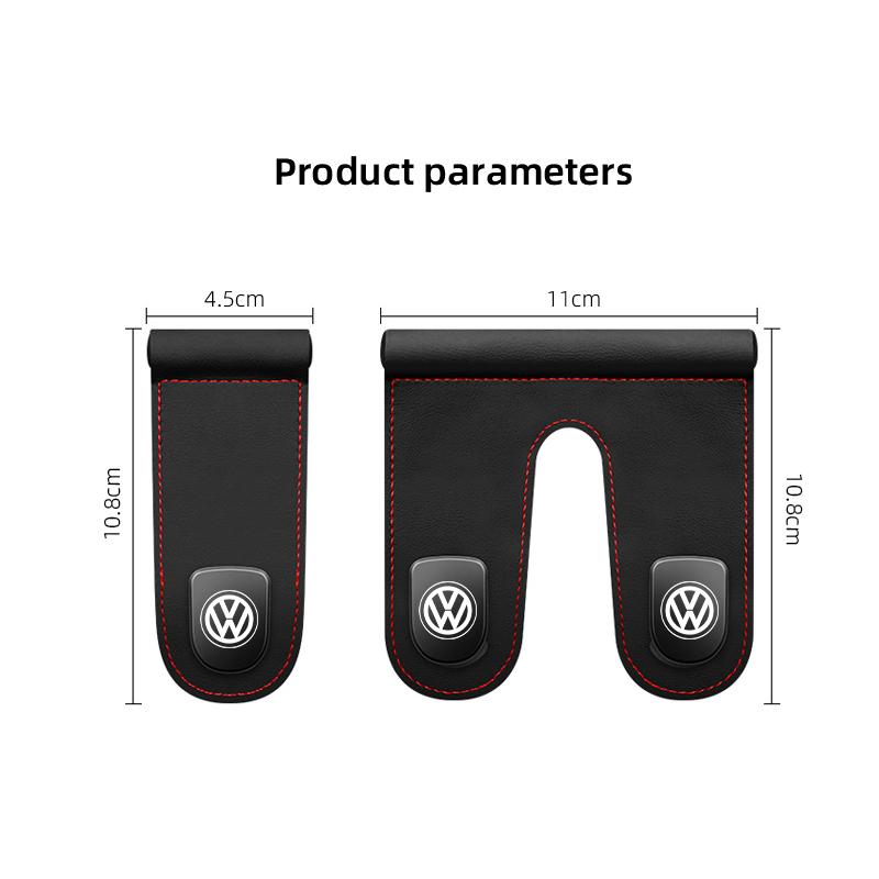 Car Hidden Hook Seat Interior Storage Hanger Hooks Tools Tire Valve For VW GTI Polo T5 Passat B6 Golf Tiguan Jetta T-ROC Beetle zh2