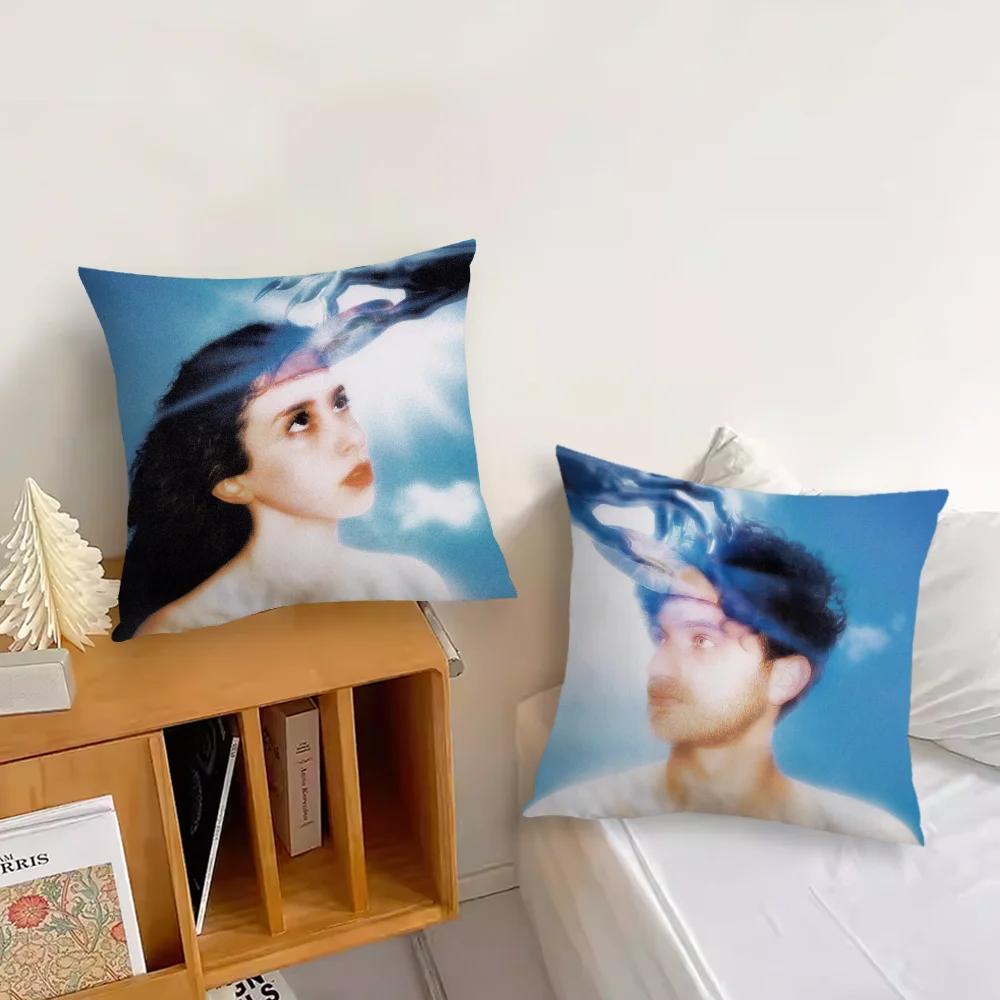 Singer Magdalena Bay cushion cover Cushion Room Bedroom Headboard Sofa Living Backrest Nap Time Pillow Case