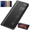 Case For Samsung Galaxy S25 original Magnetic on GalaxyS25 S25Plus S25Ultra S25FE 5G Luxury Mirror View Smart Flip Leather Phone