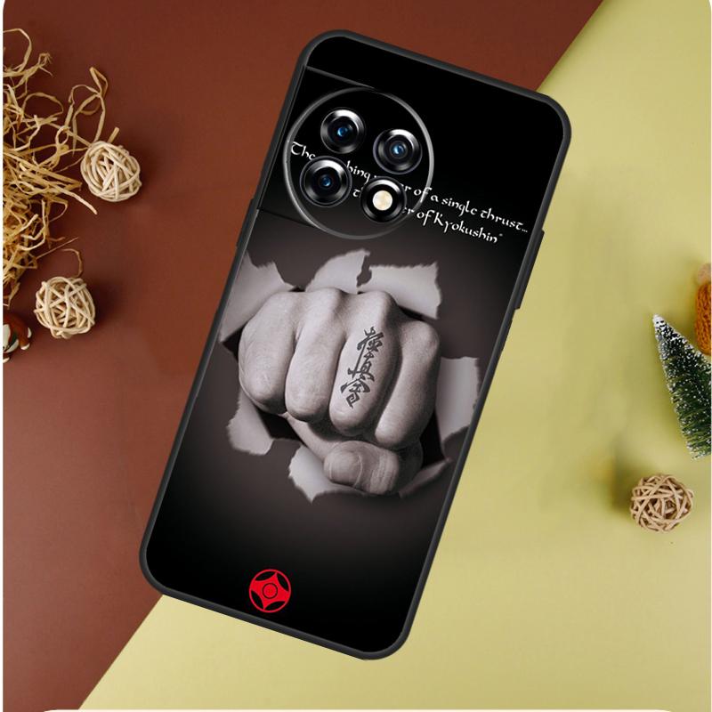 

Kyokushin Karate Symbol For OnePlus 13 13R 12 12R 11 9 10 Pro 8T 9RT 10T 10R Nord 4 CE 2 3 Lite N20 N30 Phone Case OnePlus 12