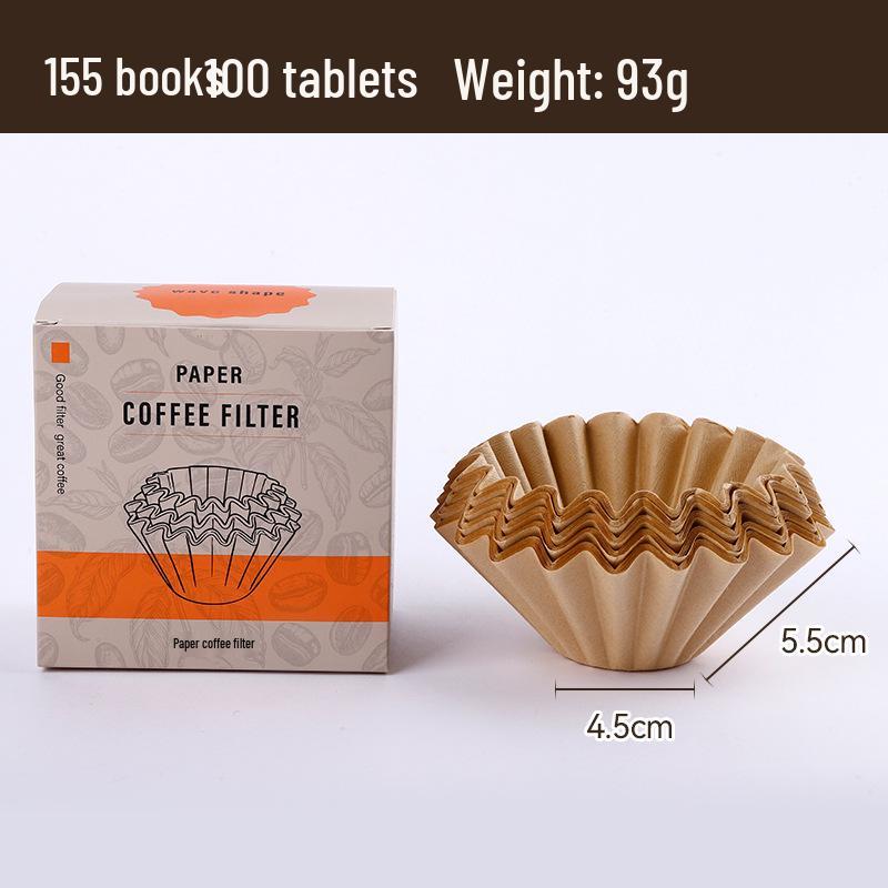 Multi-Spec Coffee Filter Paper for Hand Drip Coffee Maker and American Machine