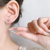 Cute Minimalist Cat Claw Cartilage Earring Mini Screw Back Hoop Fashionable Tiny Paw Studs For Women Stylish Jewelry