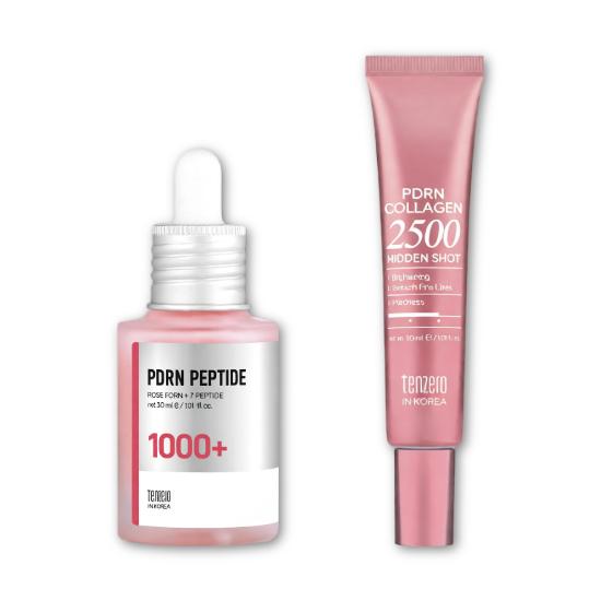 [TENZERO] PDRN Peptide 1000 Ampoule & PDRN Collagen Hiddenshot 2500