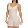Large Size Shapewear Onesie, Hip Lift, Abdomen Open, Crotch Buckle Onesie, Sling Adjustable Hip Shapewear
