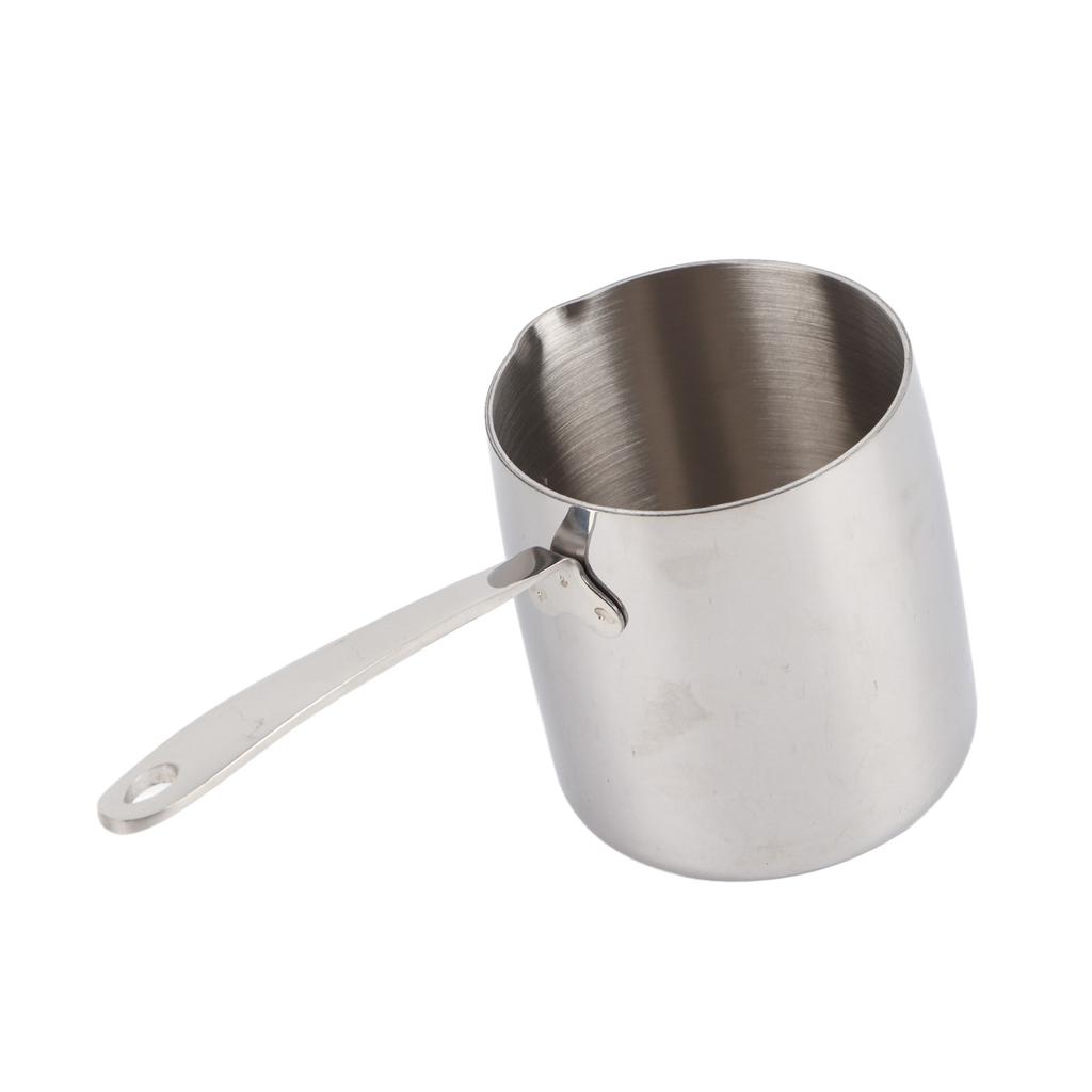 Butter Warmer Pot Quick Heat Conduction Three Layers Stainless Steel Butter Warmer with Accurate