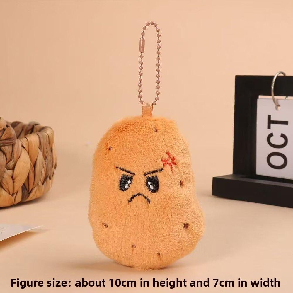 Plush Keychain With Funny Expressions For Kids And Teens Gift
