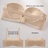 Push Up Straless Bra Women Front Closure Bras Sexy Underwear Soft Wireless Brassiere Non-Slip Bralette Solid Color Ladies Lingerie