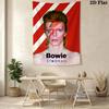 David Bowie Ziggy Stardust Concert Poster Tapestry Wallmounted Background Cloth Atmospheric Background Cloth Wall Decoration