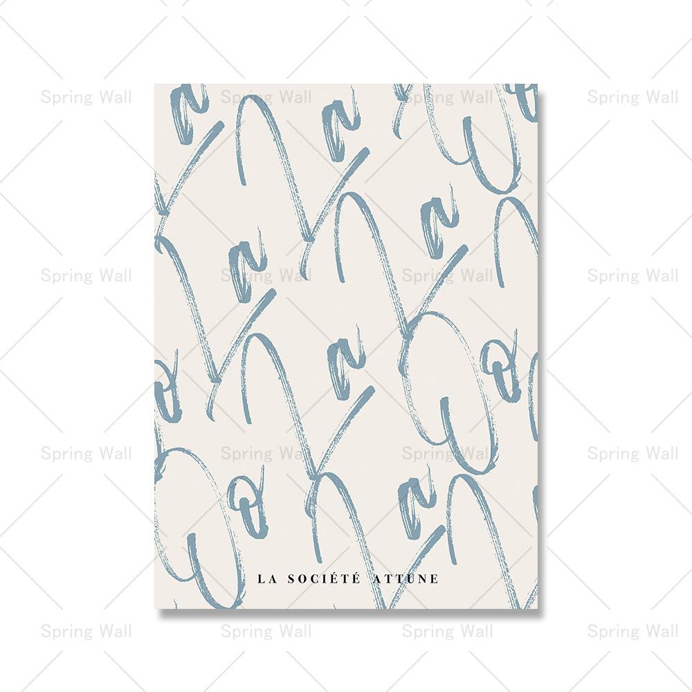 

Абстрактные постеры и принты в стиле бохо Минималистский линейный рисунок Цветочный ботанический настенный рисунок Картина на холсте Настенная картина Домашний декор 21x30cm No Framed