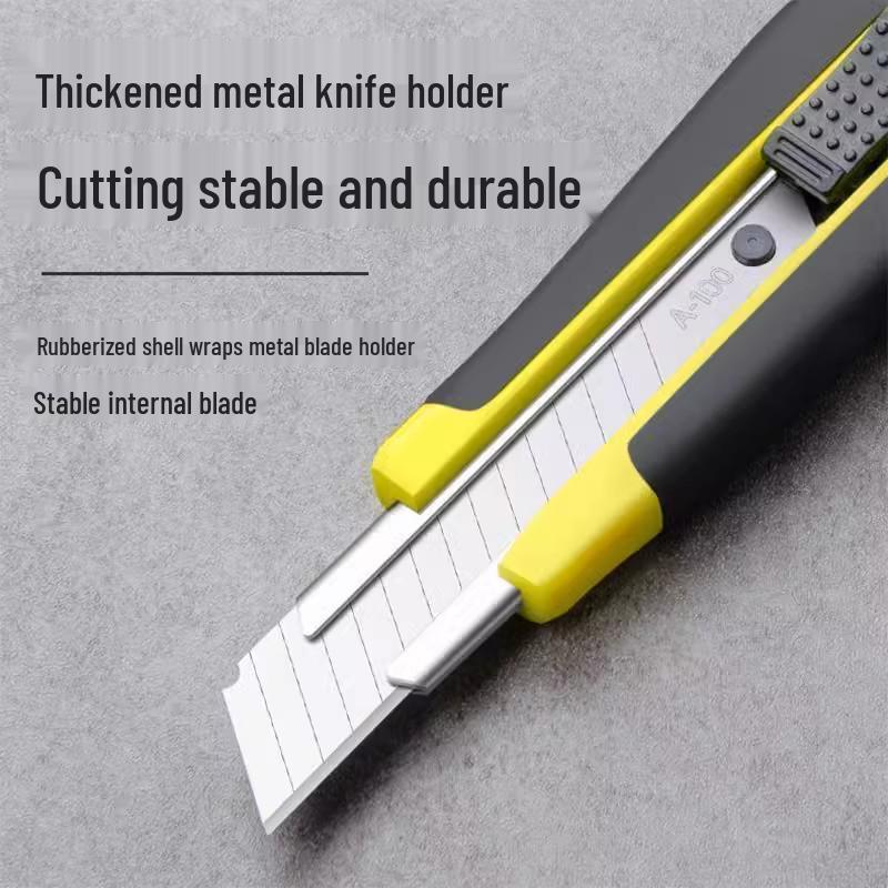 Multifunctional Utility Knife with Steel Blade for Paper and Wallpaper Cutting