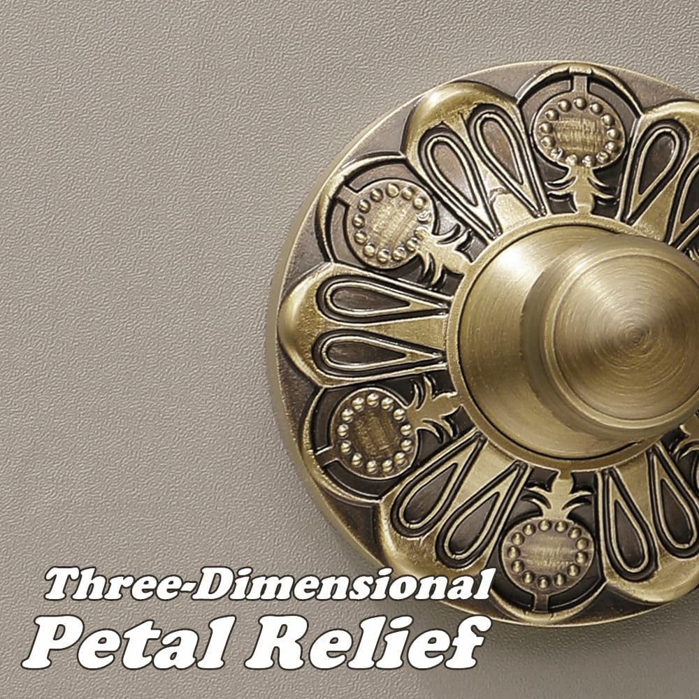 Antique Brass Bathroom Soap Holder, Self Draining Bar Soap Dish Wall Mounted, Oval, Vintage Gold Decorative Bathroom Accessories, Brass Petal-Relief