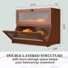 Double-Layer Kitchen Bread Box: Large Capacity, Dustproof Storage Bin