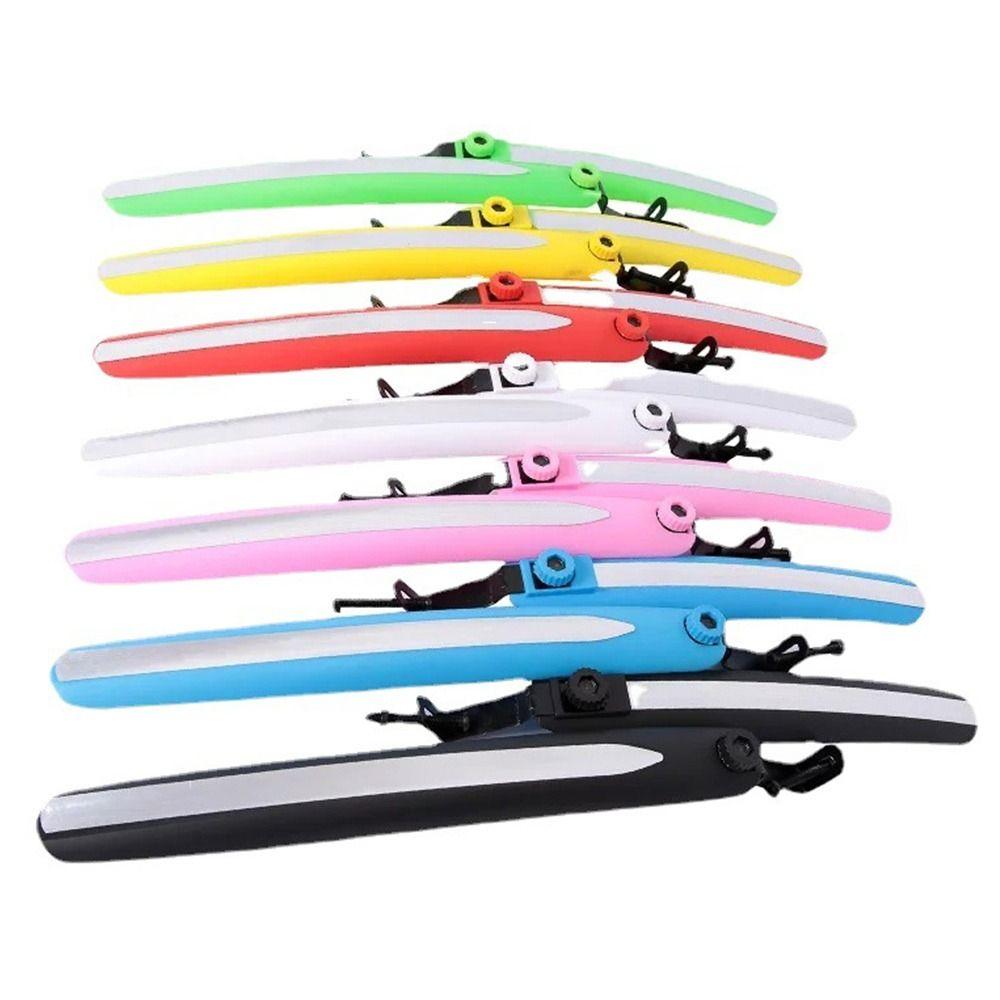 

Multicolour Mountain Bike Mudguard Easy Quick Disassembly Road Bike Fenders Bicycle Parts жовтий