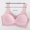 Shangpin Anxin Seamless Wireless Plus Size Sleep Sports Bra