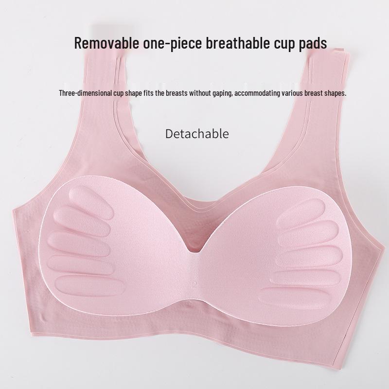 Shangpin Anxin Seamless Wireless Plus Size Sleep Sports Bra