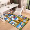 Donald Duck Adventures Carpet For Playroom Bedroom Living Room Sofa Home Decorkids Game Area Rug Nonslip Floor Mat