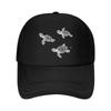 Navy Blue Hat with Sea Turtle Design  Adjustable Snapback Breathable  Lightweight  Ideal for Fis  Mesh Baseball Cap