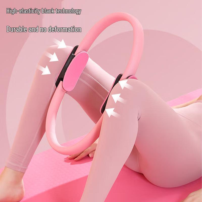 Pilates & Yoga Magic Circle: Enhance Pelvic Floor, Slim Thighs, Train Waist, Aid Fat Loss & Tone Legs for Men