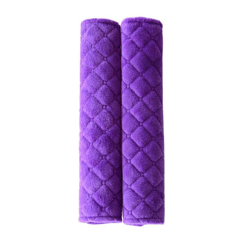 Plush Embroidered Wear-Resistant Car Seat Belt Shoulder Pad