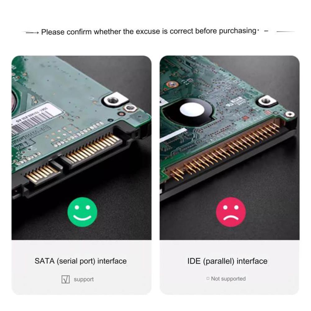 5Gbps Sata To USB 3 0 Cable Adapter for 2.5 Inch External HDD SSD Hard Drive SATA 3 22 Pin Adapter Cable USB 3.0 To Sata Cord