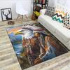 1 Stück Native American Teppich - Heimteppich Bürodekorativer Teppich Für Wohnzimmer Schlafzimmer Fußmatte Bodenteppich Computerstuhl Bereichsteppich