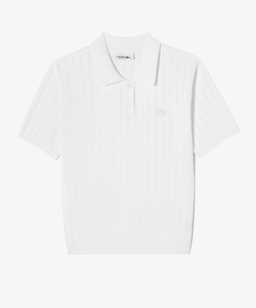 LACOSTE Women'S Golf Scalloped Polo Sweater Af331E-56G 001